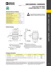 HMC406MS8GE datasheet.datasheet_page 5