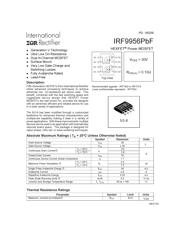 IRF9956TRPBF 数据规格书 1