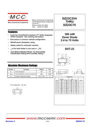 DZ23C3V6 datasheet.datasheet_page 1