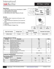 IRFB4115PBF Datenblatt PDF