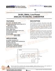 ADS1251 datasheet.datasheet_page 1