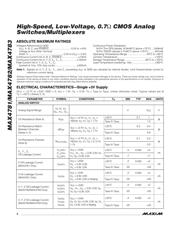 MAX4783EUE+ datasheet.datasheet_page 2