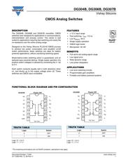 DG307BDJ-E3 datasheet.datasheet_page 1