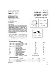 IRFR3910 datasheet.datasheet_page 1