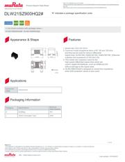 DLW21SZ900HQ2L datasheet.datasheet_page 1