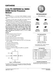CAT34C02HU3I-GT4 数据规格书 1