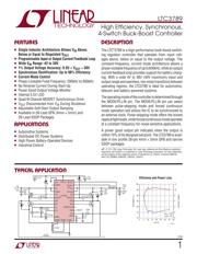 LTC3789 数据规格书 1