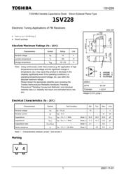 1SV228 数据规格书 1