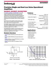 ISL28127FUZ-T7A datasheet.datasheet_page 1