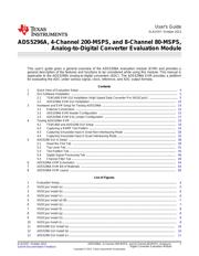 ADS5296AEVM datasheet.datasheet_page 1