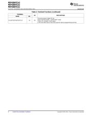 MSP430AFE231IPW 数据规格书 6