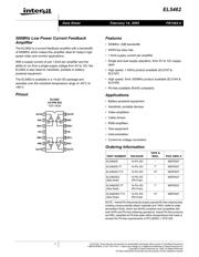 EL5462ISZ-T7 datasheet.datasheet_page 1