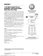 NCP2991FCT2G datasheet.datasheet_page 1