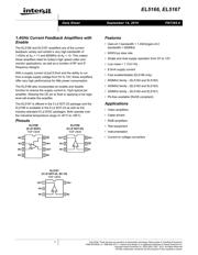 EL5167IWZ-T7A datasheet.datasheet_page 1