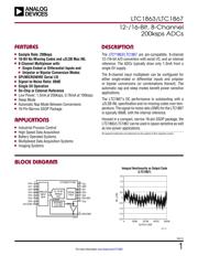 LTC1867CGN#PBF Datenblatt PDF