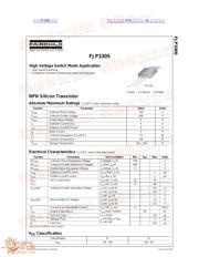 FJP3305 datasheet.datasheet_page 1