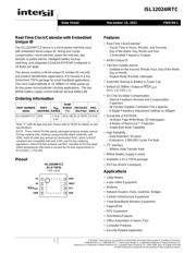 ISL12024IRTCZ datasheet.datasheet_page 1