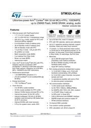 STM32L431CBT6 Datenblatt PDF