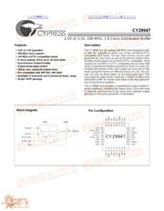 CY29947 datasheet.datasheet_page 1