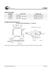 CY29947 datasheet.datasheet_page 6