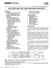 PCM3001EG/2K 数据规格书 1