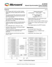 ZL30163GDG2 数据规格书 1