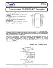 SP334ET 数据规格书 1