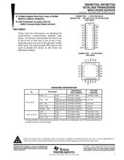 SN74BCT245NE4 datasheet.datasheet_page 1