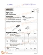 FQA13N80 datasheet.datasheet_page 1