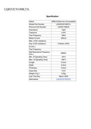 LQH32CN100K21L datasheet.datasheet_page 1