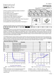 IRF6635TR1 datasheet.datasheet_page 1