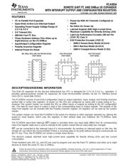 PCA9554CBSHP datasheet.datasheet_page 1