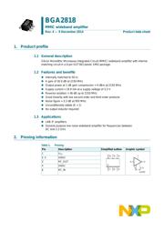 BGA2818 数据规格书 1