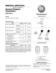 MPS2222 数据规格书 1