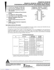 CD74HC190PWTG4 datasheet.datasheet_page 1