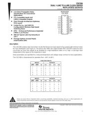 CDC208DW 数据规格书 1