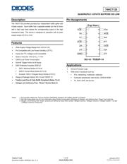 74HCT125T14-13 datasheet.datasheet_page 1