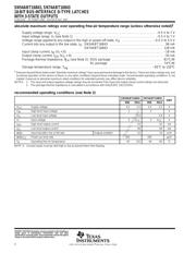 SN74ABT16843DLRG4 数据规格书 4