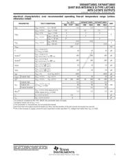 SN74ABT16843DLRG4 数据规格书 5