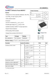 BSC100N03MSGATMA1 数据规格书 1