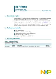 HEF4046BT Datenblatt PDF