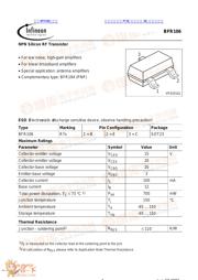 BFR106 数据规格书 1
