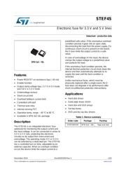 STEF4SPUR datasheet.datasheet_page 1