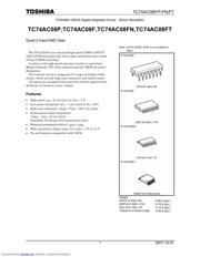 TC74AC08 datasheet.datasheet_page 1