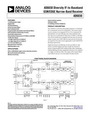 AD6650 datasheet.datasheet_page 1