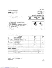 IRFR3518 datasheet.datasheet_page 1