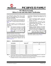 PIC18F27J53T-I/ML 数据规格书 1