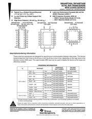 74ABT245CSCX Datenblatt PDF