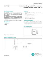 MAX6675EVKIT Datenblatt PDF
