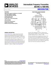 HMC8200LP5ME datasheet.datasheet_page 1